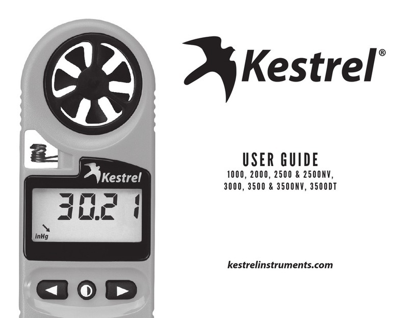Kestrel 2500 NV User manual