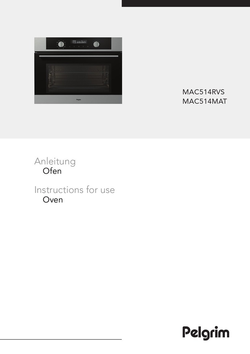 Pelgrim MAC514RVS Instructions for use