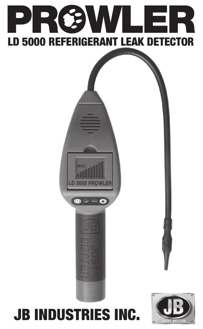 JB INDUSTRIES PROWLER LD-5000 User manual JB INDUSTRIES PROWLER LD-5000 User manual