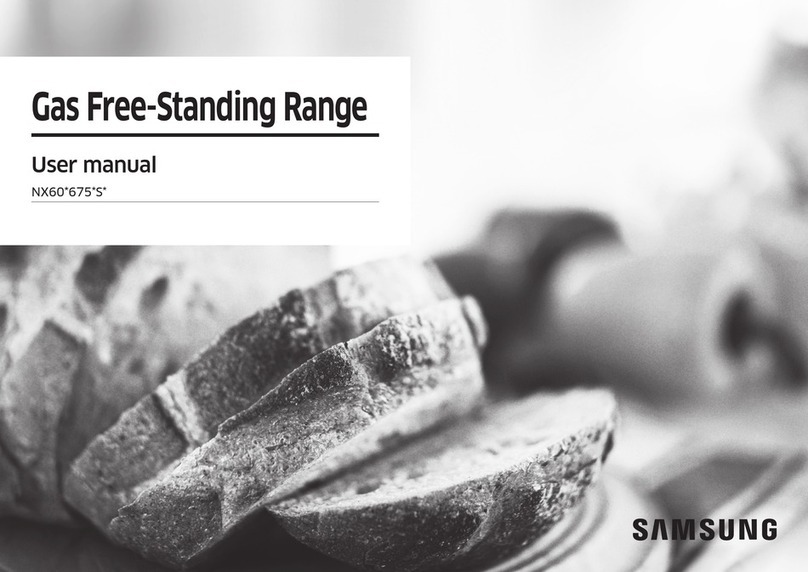 Samsung NX60A6751SS User manual