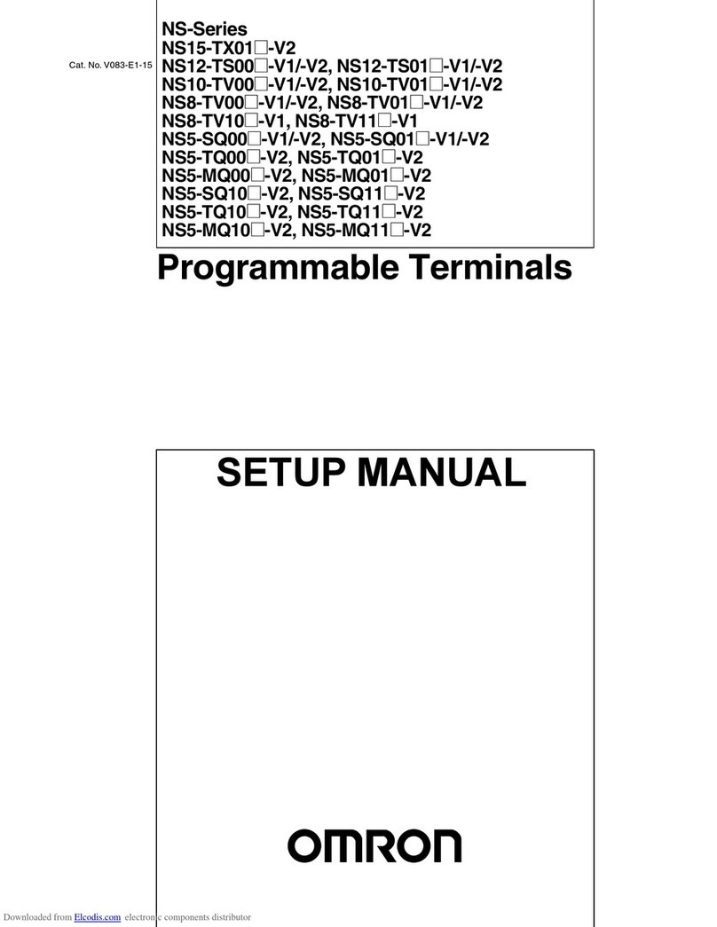 Omron NS8-TV0-V2 User guide