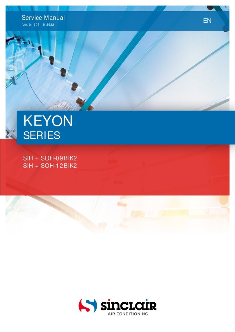 Sinclair SIH-09BIK2 User manual