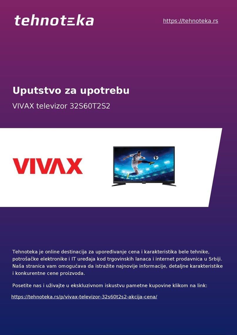 Vivax LED TV-32S60T2 Manual Vivax LED TV-32S60T2 Manual