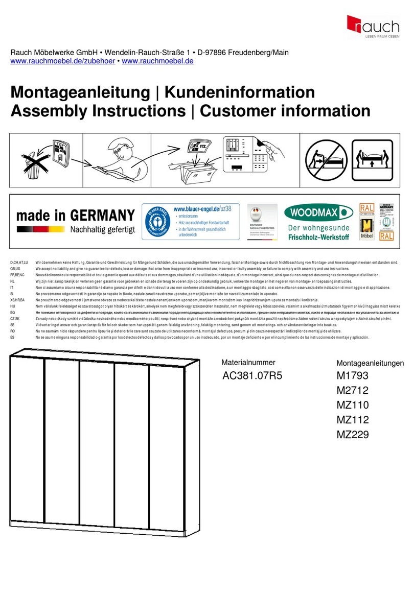 Rauch M2712 User manual