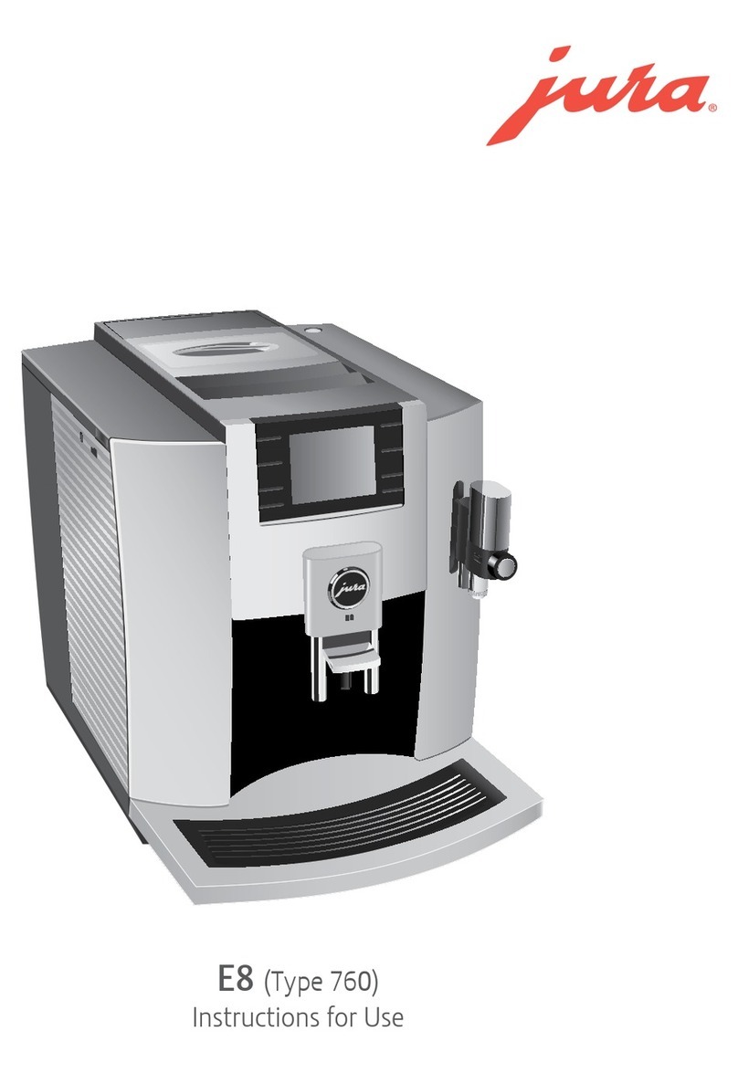 Jura 760 Instructions for use