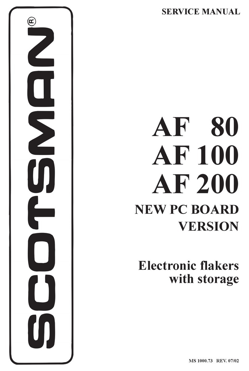 Scotsman AF 80 User manual