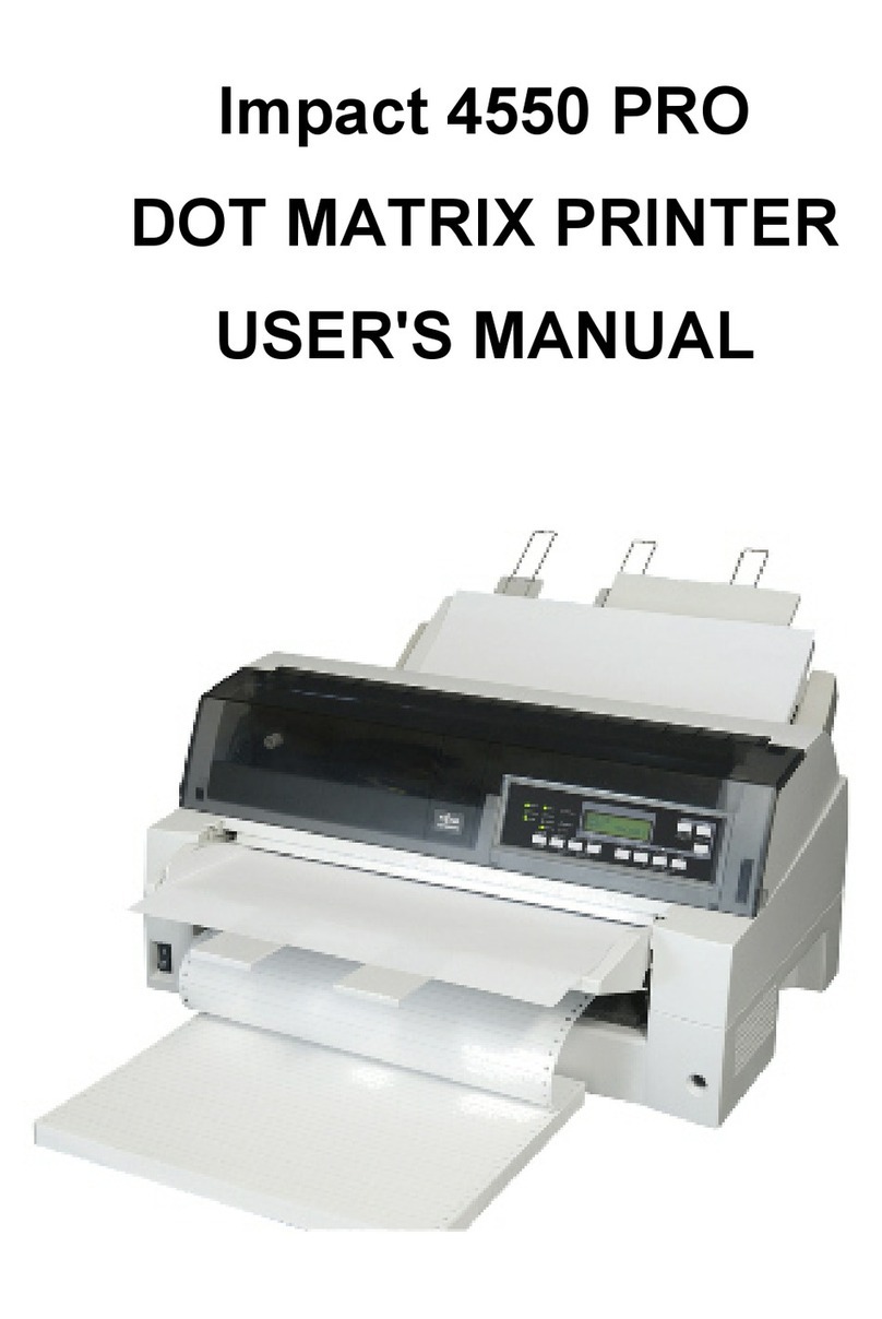 Fujitsu Impact 4550 PRO User manual