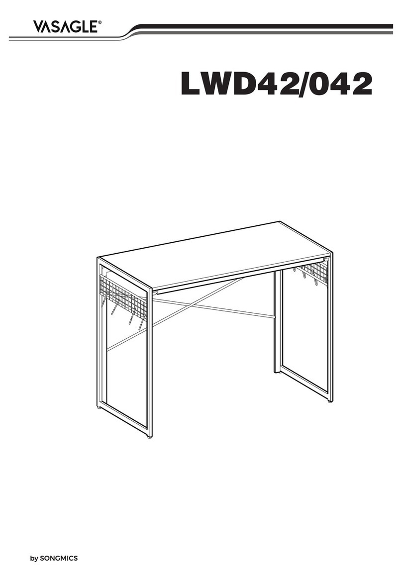 Songmics VASAGLE LWD42 User manual