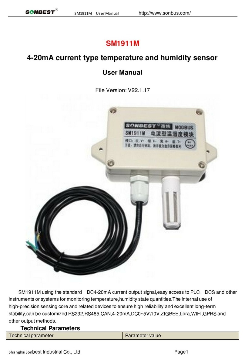 SONBEST SM1911M user manual
