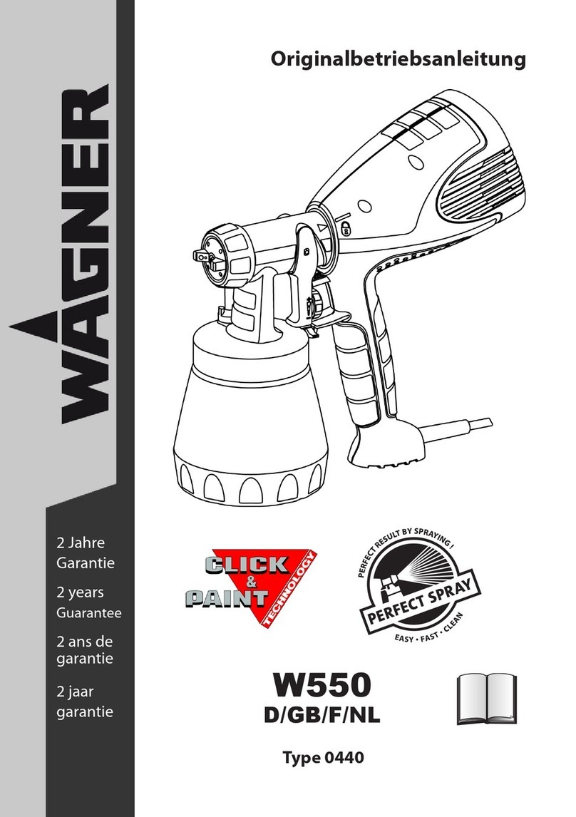 WAGNER w 550 instructions