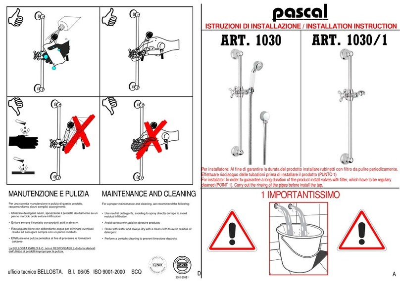 BELLOSTA pascal 1030 installation instructions BELLOSTA pascal 1030 installation instructions