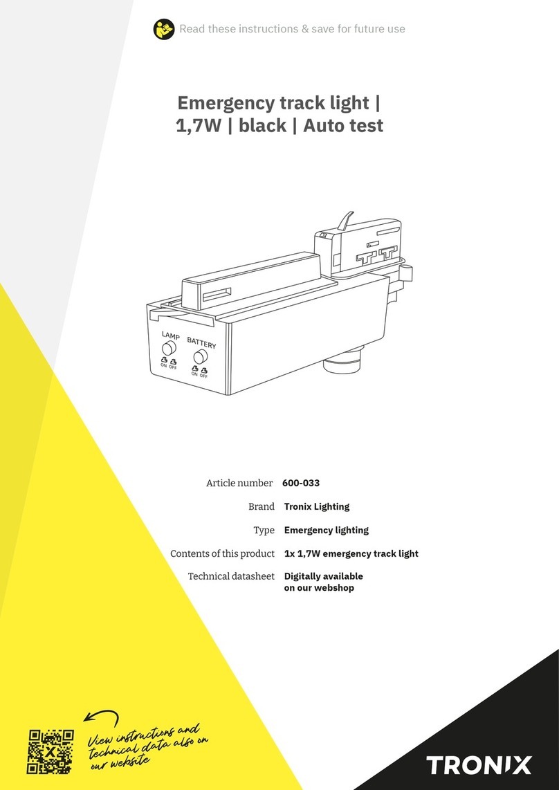 Tronix 600-033 quick start guide