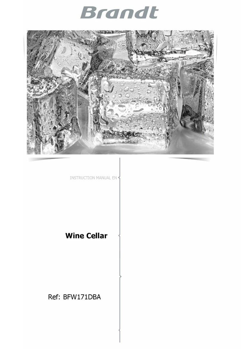 Brandt BFW171DBA instruction manual