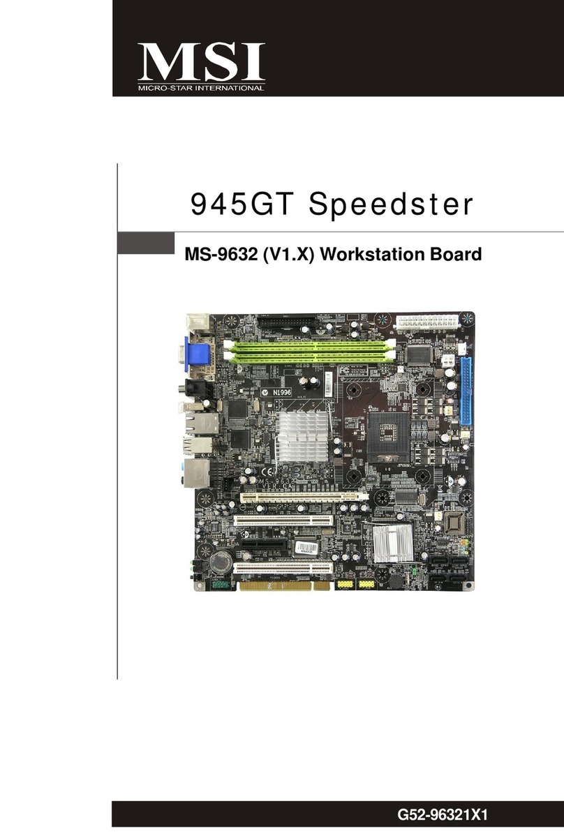 MSI 945GT Speedster manual