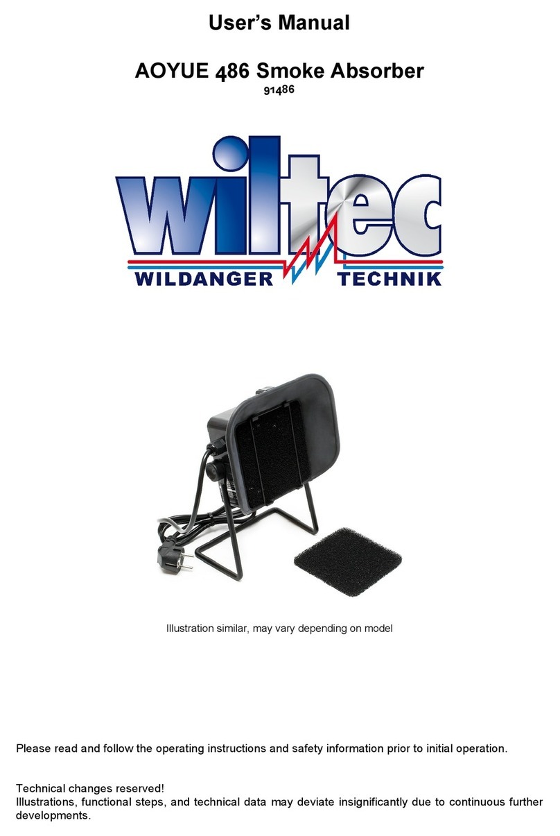 WilTec AOYUE 486 user manual