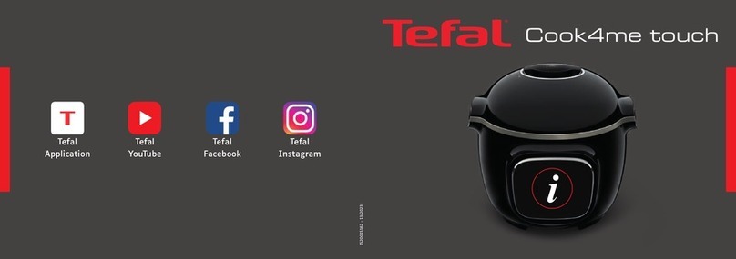 TEFAL cook4me User manual