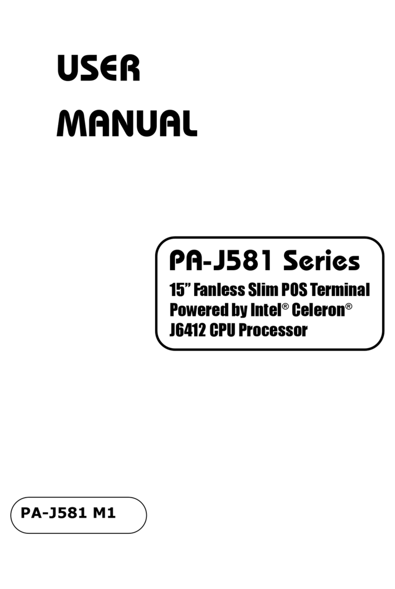 protech PA-J581 Series user manual