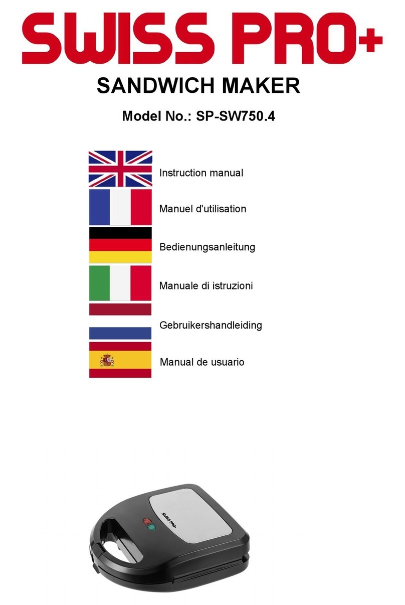 Swiss Pro+ SP-SW750.4 instruction manual