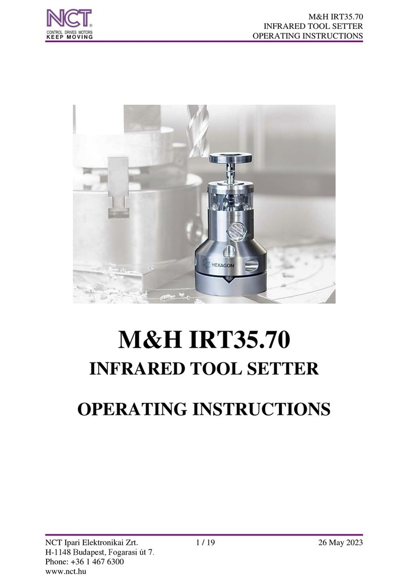 NCT M&H IRT35.70 operating instructions