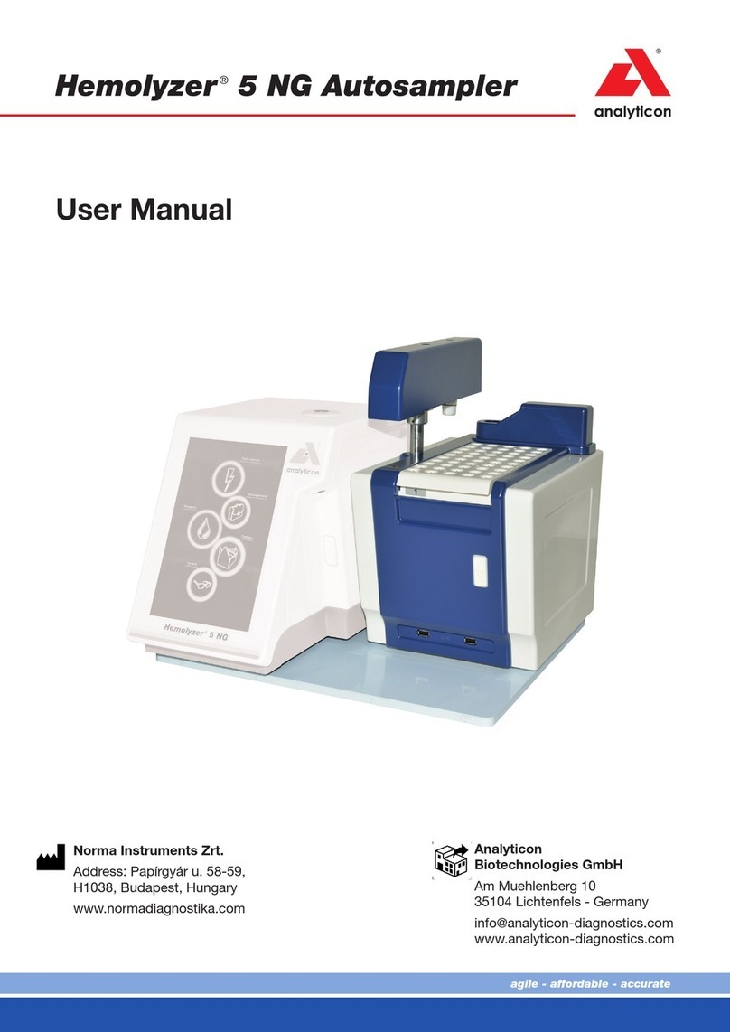 Analyticon Hemolyzer 5 NG user manual