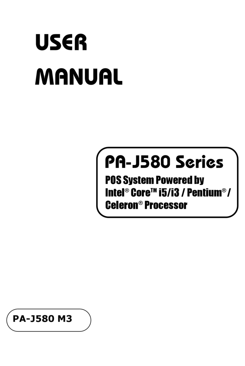 protech PA-J580 Series User manual