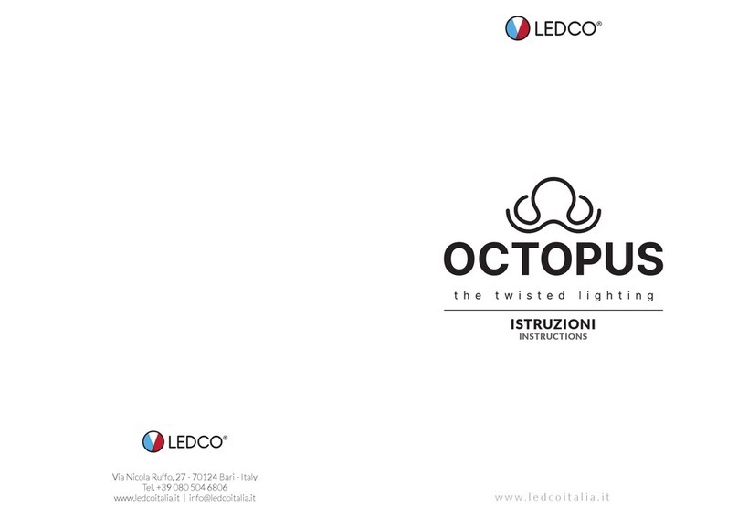 Ledco OCTOPUS instructions
