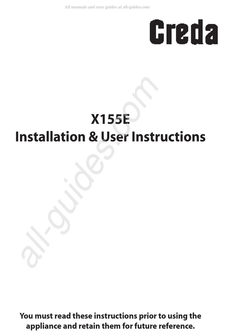 Creda X155E Assembly Instructions