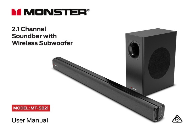 Monster MT-SB21 user manual