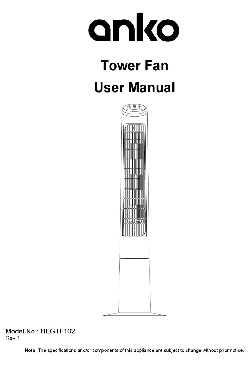 anko HEGTF102 User manual