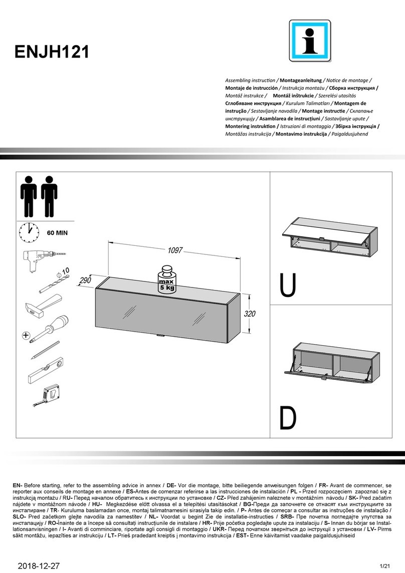 Forte ENJH121 Assembling Instruction