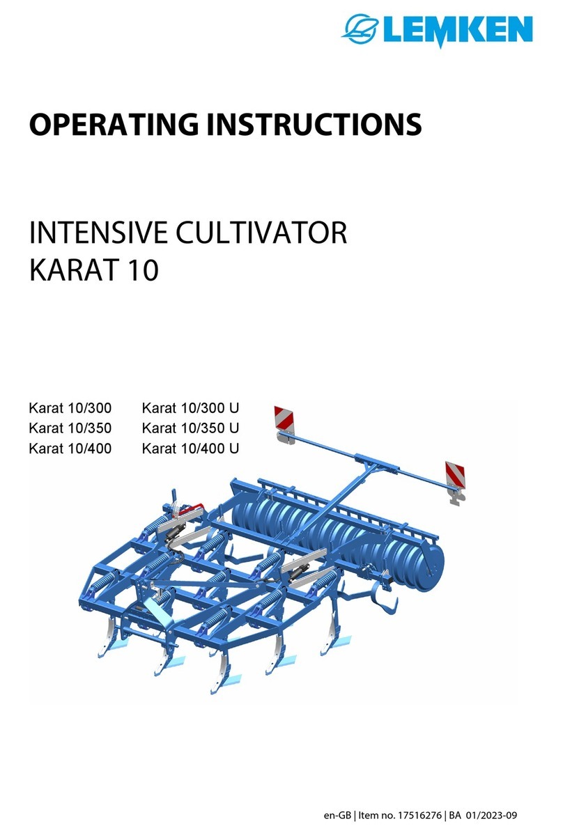 LEMKEN KARAT 10 User manual