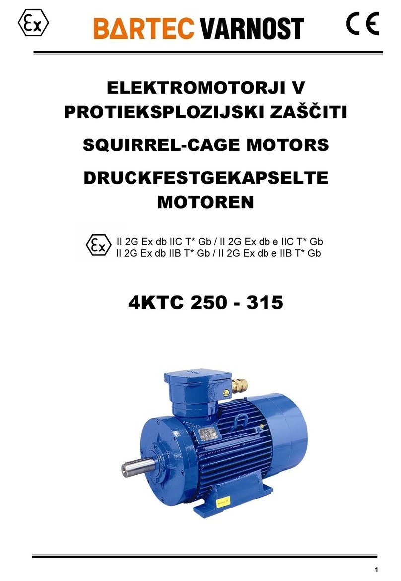 Bartec Varnost 4KTC 250 manual