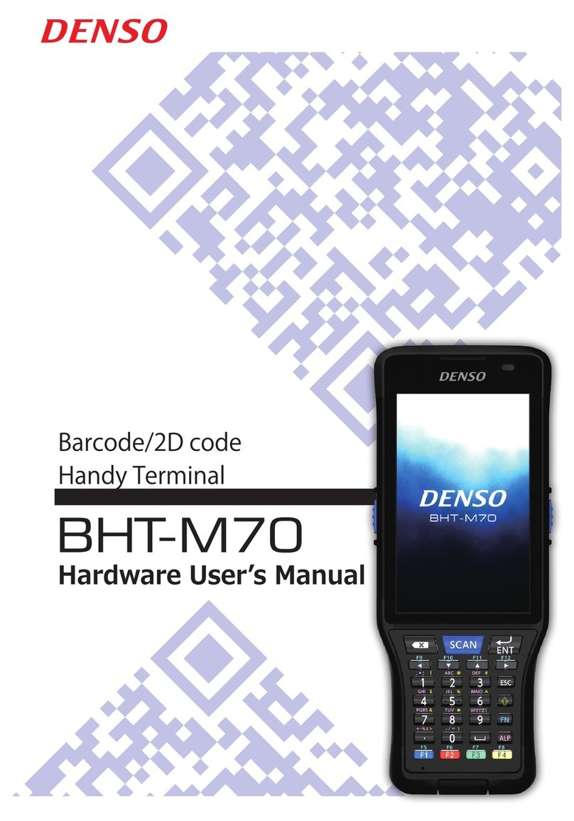 Denso BHT-M70 Series Hardware user manual