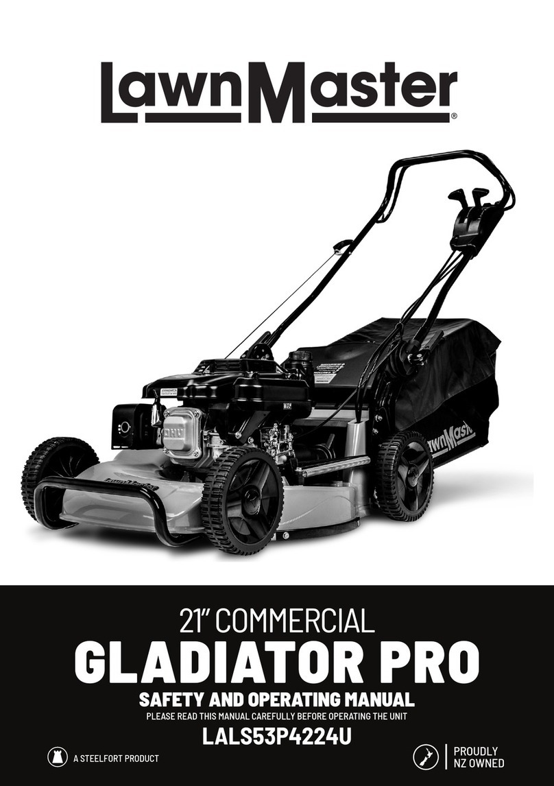 LawnMaster GLADIATOR PRO Installation manual