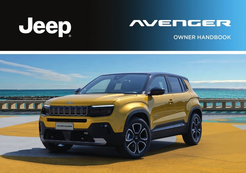 Jeep AVENGER 2023 Owner's handbook