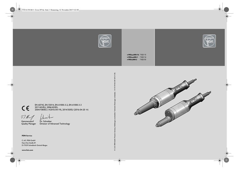 Fein MShyo840-1b instructions