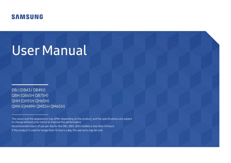 Samsung DBJ User manual