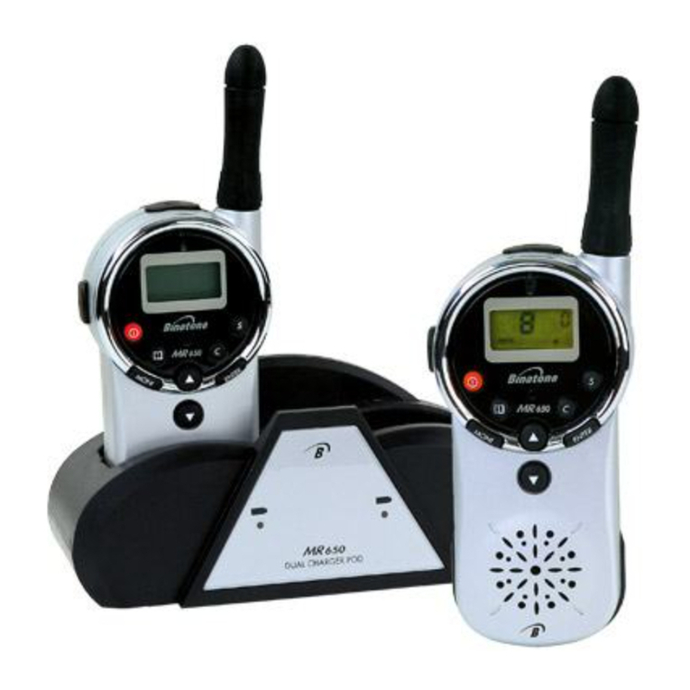 Binatone MR650 User manual