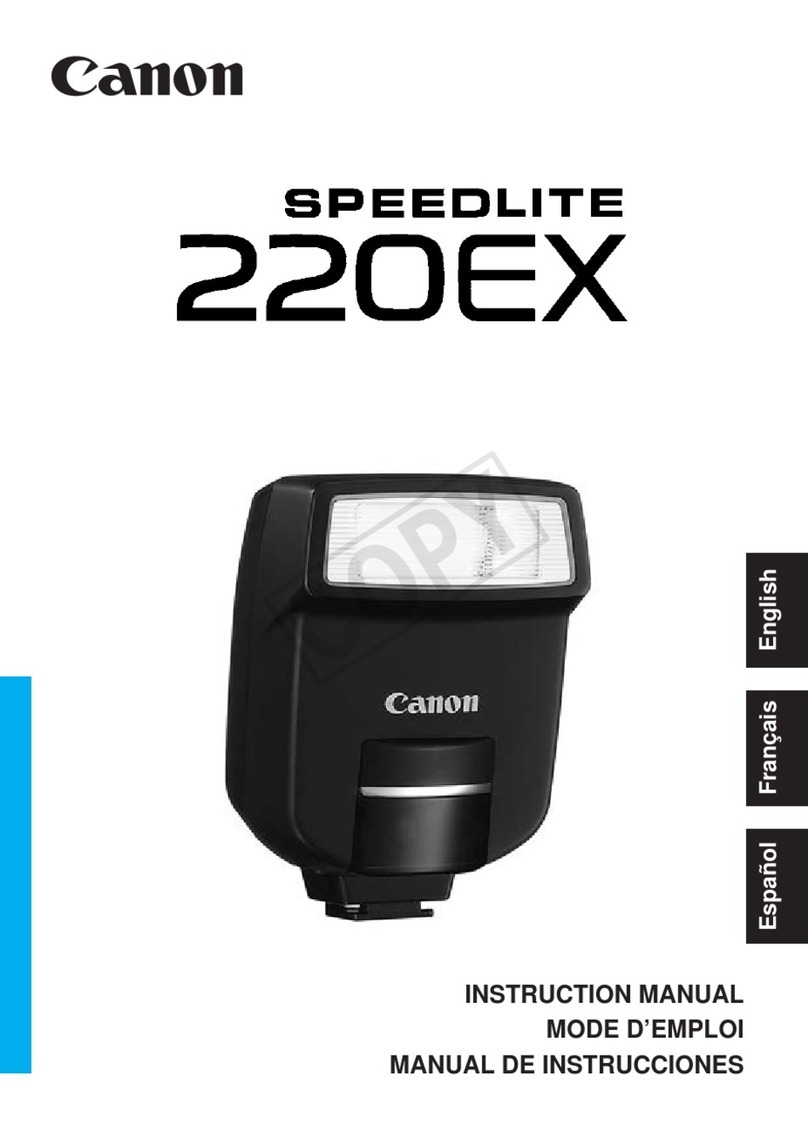 Canon SPEEDLITE 220EX User manual