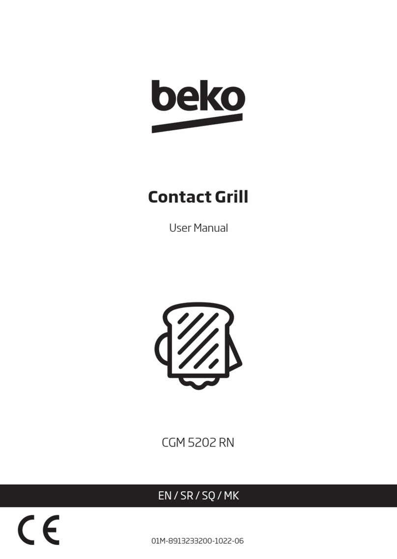 Beko CGM 5202 RN User manual