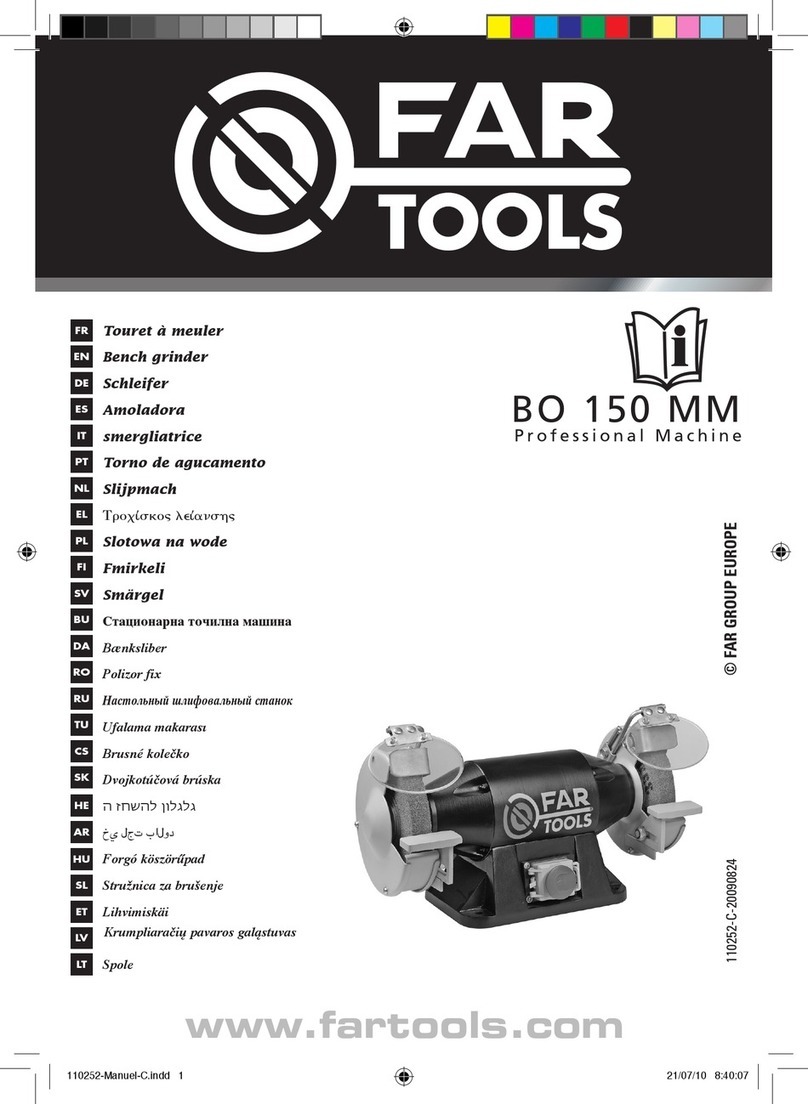 Far Tools BO 150 MM User manual