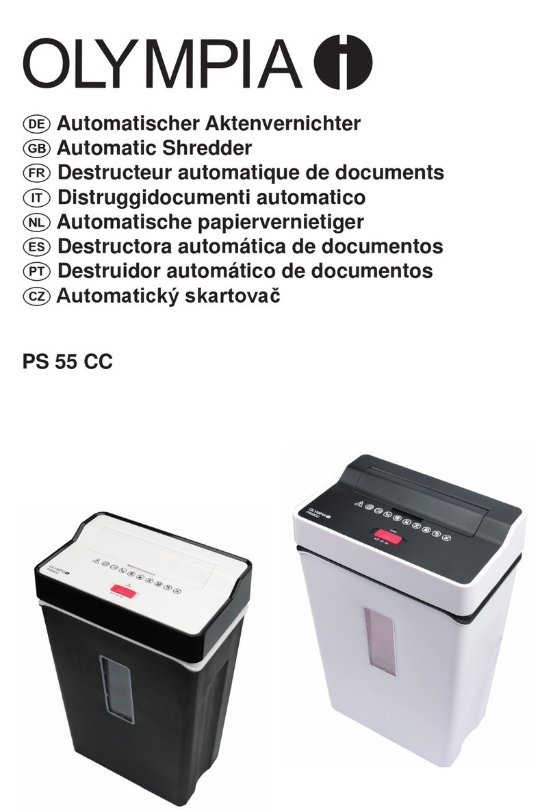 Olympia PS 55 CC manual