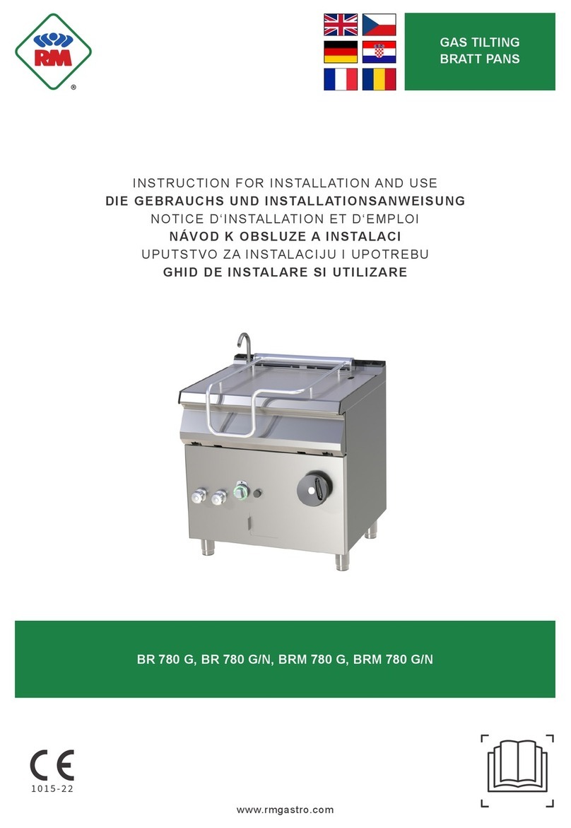 RM BR 780 G Instructions for installation and use