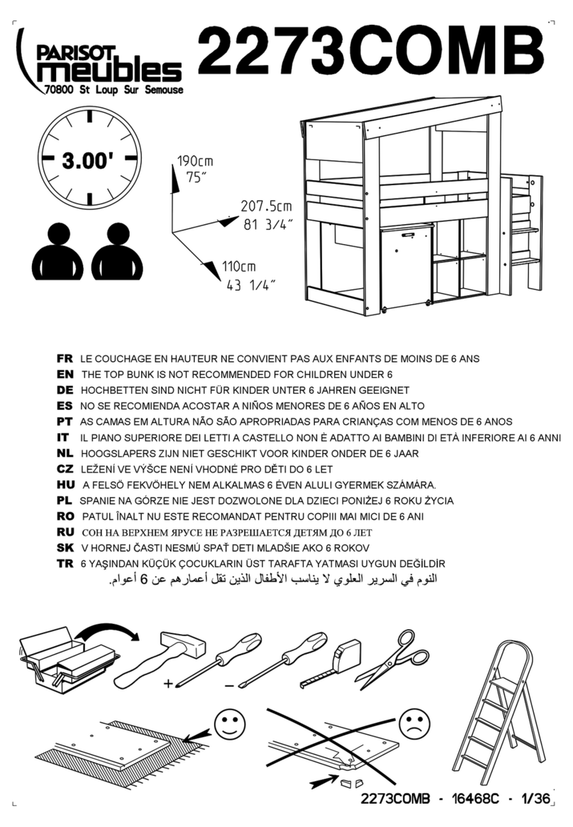 Parisot Meubles 2273COMB manual
