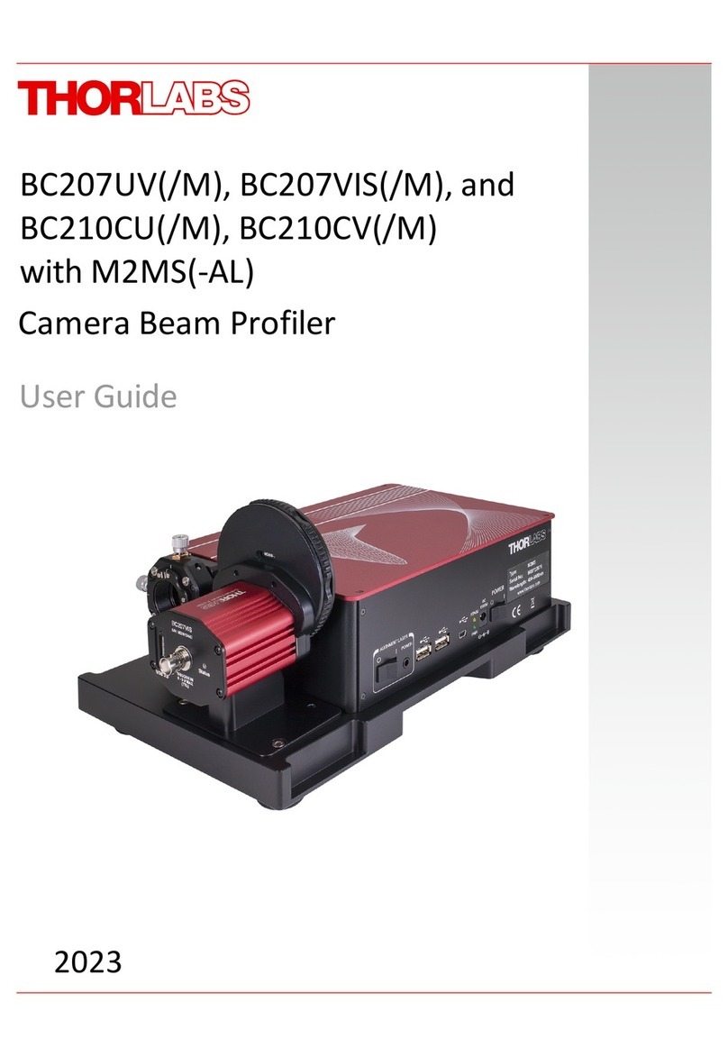 THORLABS BC207UV User manual