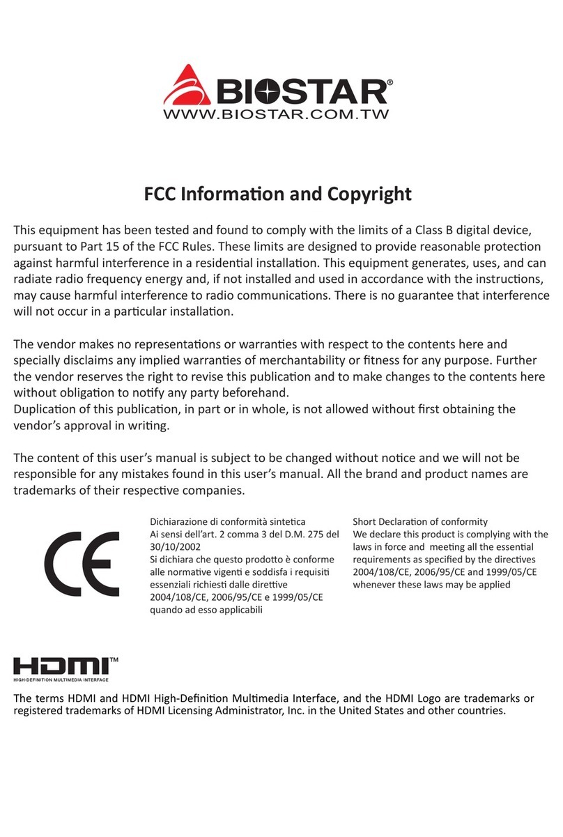 Biostar B660MXC PRO User manual