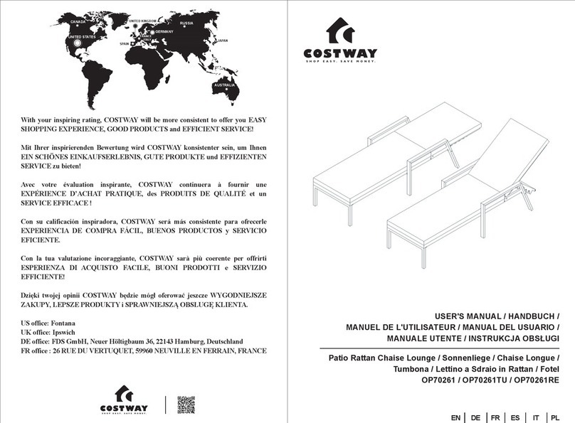 Costway OP70261 user manual