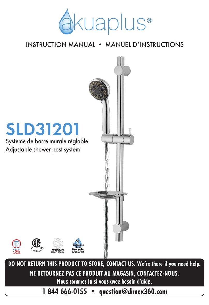 Akuaplus SLD31201 instruction manual