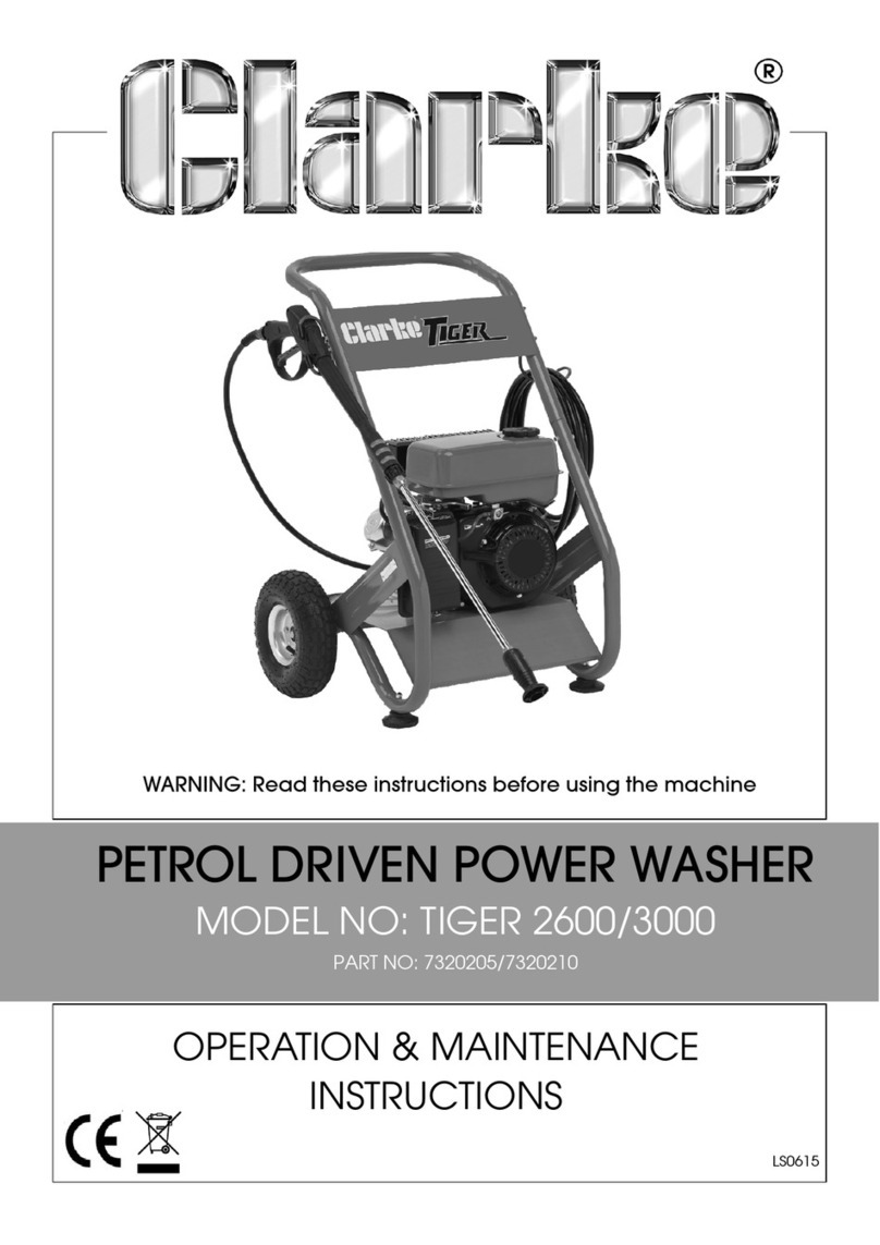 Clarke TIGER 2600 Instruction Manual Clarke TIGER 2600 Instruction Manual