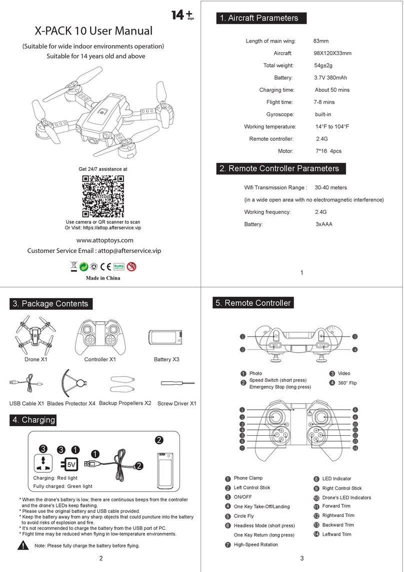 Attop X-PACK 10 user manual
